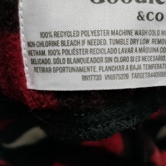 Goodfellow & Co Men's Microfleece Pajama Pants Red Size XL - Picture 6 of 6